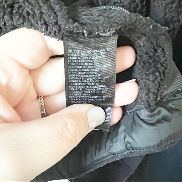 The North Face Oso Hooded Silken Fleece Full Zip Jacket Black S - Picture 13 of 16